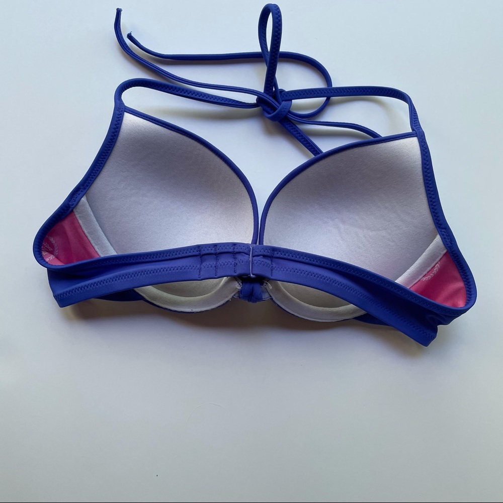 PINK Victoria's Secret Padded Bikini Top Size Small - Picture 3 of 6